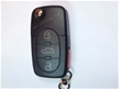 Audi 4-button flip remote key shell