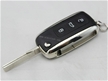 Skoda 3-button flip remote key casing...