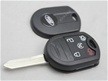 Ford 5-button remote key shell