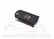 Mazda 2-button flip remote key shell