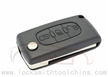 Citroen 3-button Flip Remote Casing
