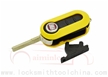 Fiat 3 button flip remote key shell (...