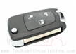 Ford Focus 3-button Flip Remote key s...