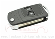Chrysler 2-button flip remote key shell