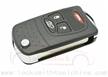 Chrysler 4-button flip remote key she...