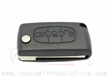 Citroen,Peugeot 3-button flip remote ...