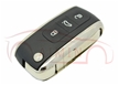 Audi A6 3-button folding remote key s...