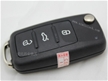VW 3-button remote key -753 AB