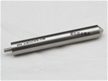 Double side leading needle