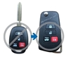 Toyota Camry 4-button folding remote ...