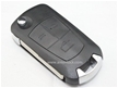 Opel 3-button folding remote key casing
