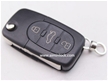 Audi 3-button flip remote key shell