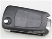 Opel 2-button flip remote key shell