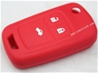 Chevrolet Cruz 3-button remote Silico...