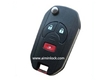 Nissan March 3-button remote key casing