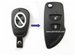 JAC Eagle 2-button folding remote key...