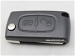 Citroen Peugeot 2-button flip remote ...